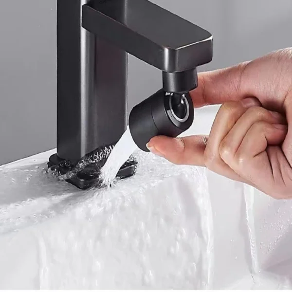 Filtre de Tête de Pulvérisation pour Évier de Cuisine, 360 °, Adaptateur Anti-Éclaboussure, 2 Modes Réglables, Aérateur - Image 3